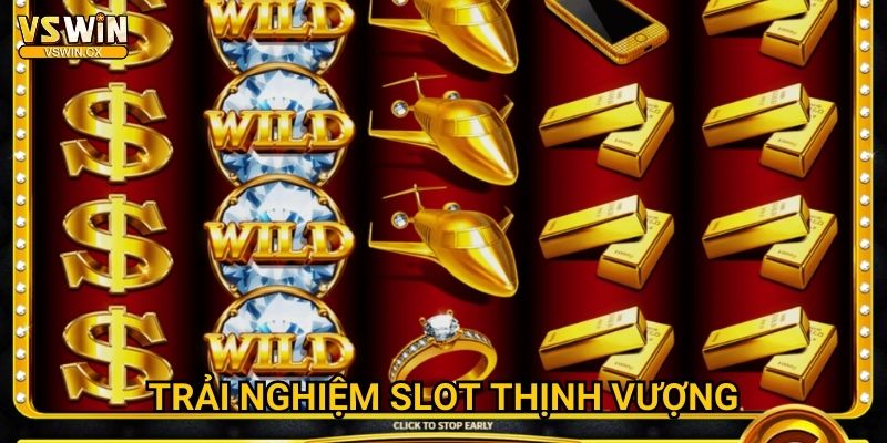 Vàng Rơi Phú Quý Vswin - Mưa vàng rơi đầy túi 2 Trải nghiệm slot thịnh vượng