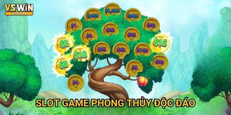 Cây Tiền May Mắn Vswin - Hái quả ngọt thành công 2 Slot game phong thủy độc đáo